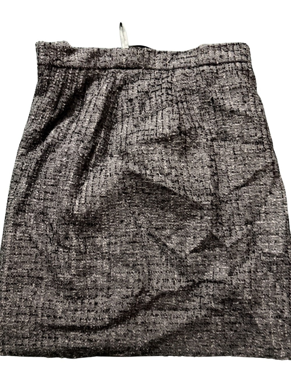 Escada Charcoal Tweed Pencil Skirt